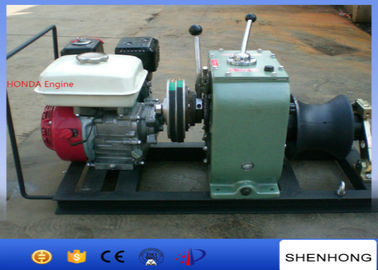 30KN Petrol Gas Engine Powered Winch Powered Pulling Winch With HONDA Engine