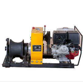 8 Ton  cable winch / Gas Engine Powered Winch For electric power construction